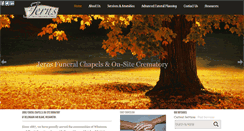 Desktop Screenshot of jernsfuneralchapel.net